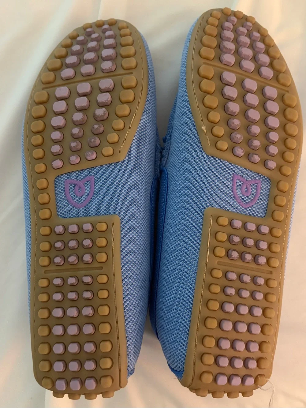 Rothy's Women's Periwinkle Knit Penny Loafers
